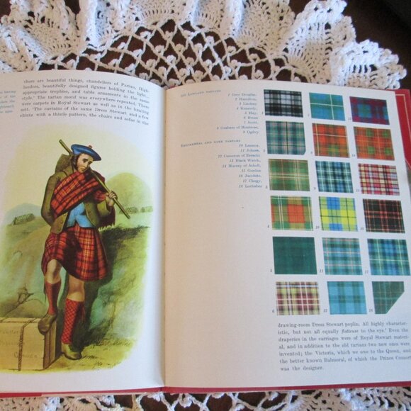(Scottish)book Tartans by Christian Hesketh 1961 Book - Picture 4 of 5